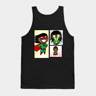 Christmas Superhero Tank Top